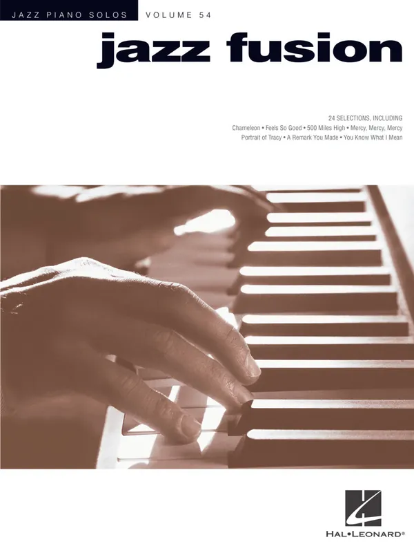 Jazz Fusion - Jazz Piano Solos, Vol. 54 Professional Grade