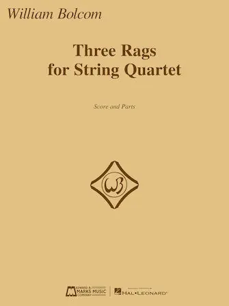 Three Rags for String Quartet - Score and Parts Get Yours