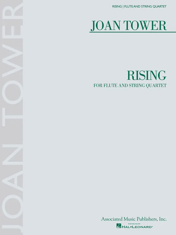 Limited Offer Tower Rising - For Flute and String Quartet
