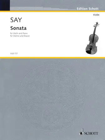 Handmade Say Sonata for Violin and Piano