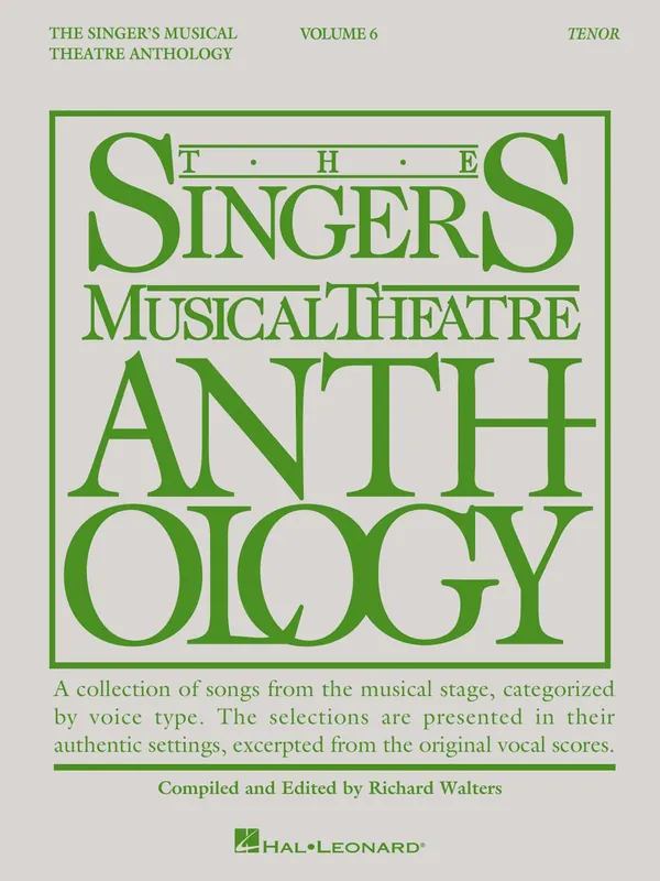 Bulk Order Singer's Musical Theatre Anthology - Tenor Vol 6