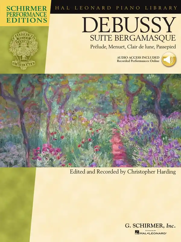 Best Seller Debussy - Suite bergamasque - Schirmer Performance Editions