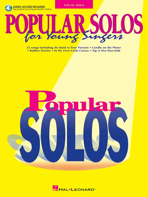 Popular Solos for Young Singers Low Price
