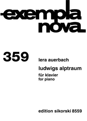 Auerbach Ludwig's Alptraum for Piano Last Chance