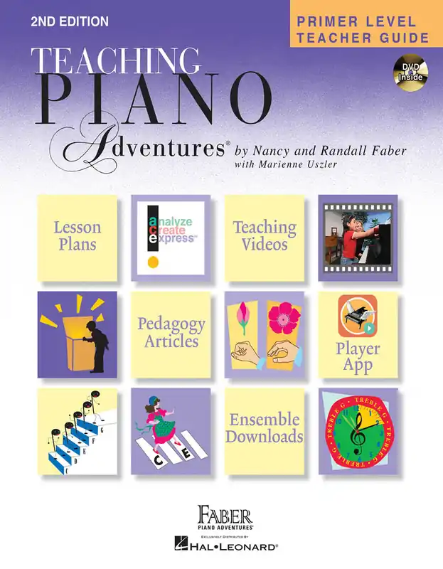 Authentic Faber Primer Level Teacher Guide - Faber Piano Adventures