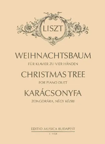 Liszt Christmas Tree Piano Duet Instant Buy