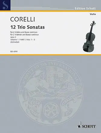 Secure Checkout Corelli: Trio Sonatas Op. 3, Nos. 1-3