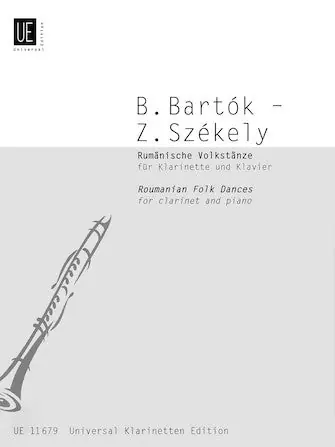 Hot Picks Bartok Roumanian Folk Dances for Clarinet and Piano