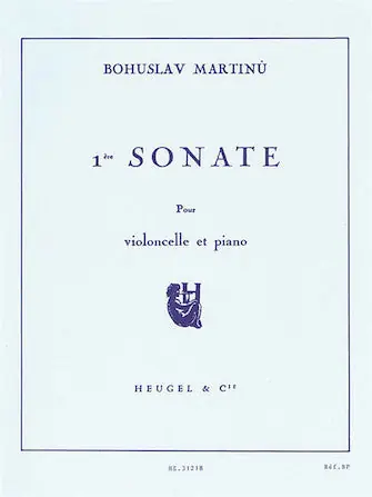 Discount Martinu Sonata No.1, H277 (cello & Piano)