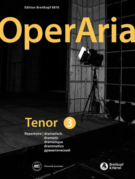 Trending OperAria Tenor Volume 3- Dramatic (Breitkopf)