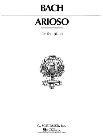 Bach Arioso Piano Solo Big Sale