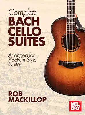 Fast Shipping Bach Complete Cello Suites for Guitar