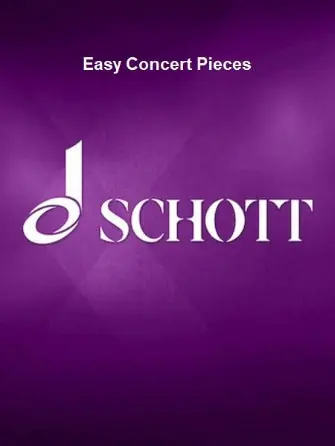 Easy Concert Pieces for Piano Four Hands Fan Favorite