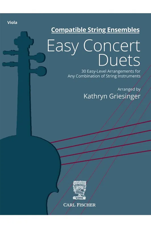Compatible String Ensembles Easy Concert Duets Viola While Supplies Last