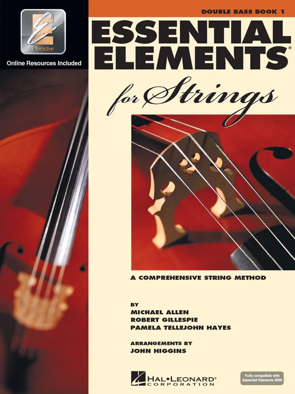 In Demand Double Bass Essential Elements for Strings – Book 1 with EEi