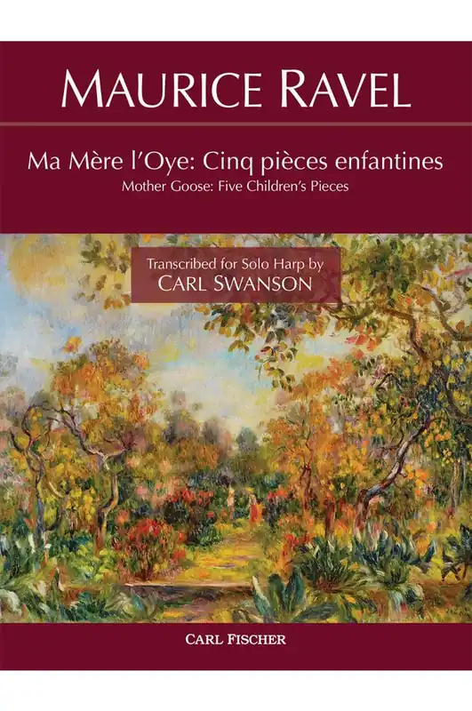 Ravel Ma Mere L'Oye (Mother Goose) Transcribed for Harp Modern