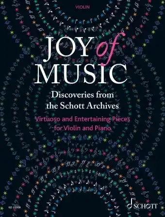 Joy of Music Virtuoso and Entertaining Pieces for Violin and Piano Best Choice