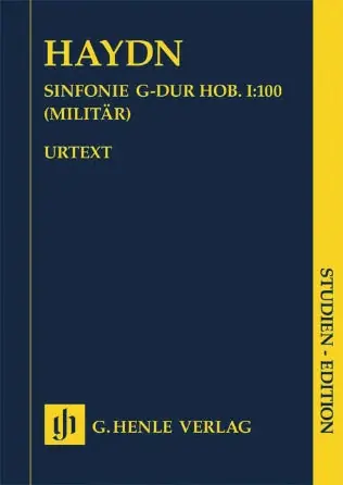 Haydn Symphony G major Hob. I:100 (Military) - Study Score Luxury