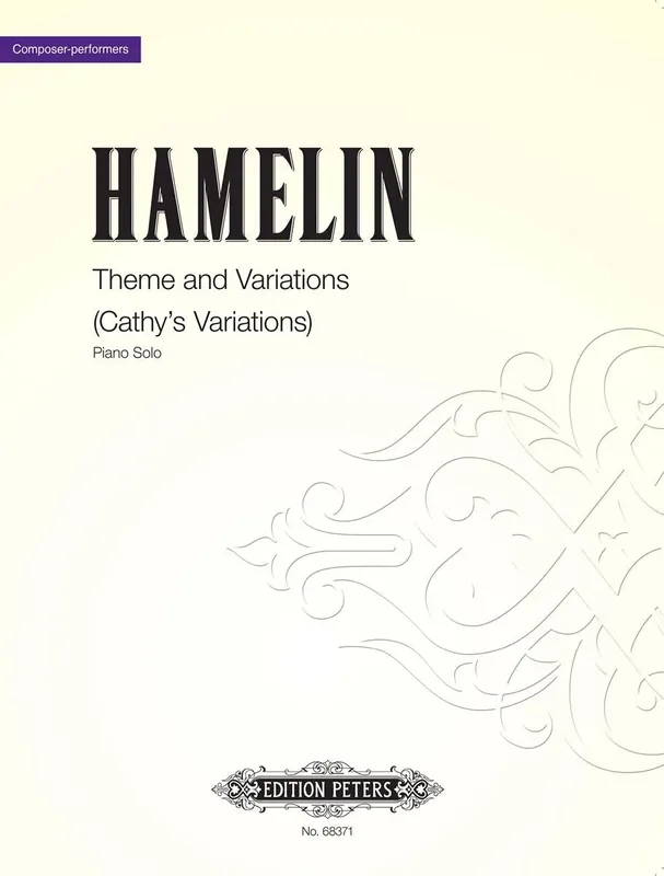Hamelin Theme and Variations (Cathy's Variations) Sale