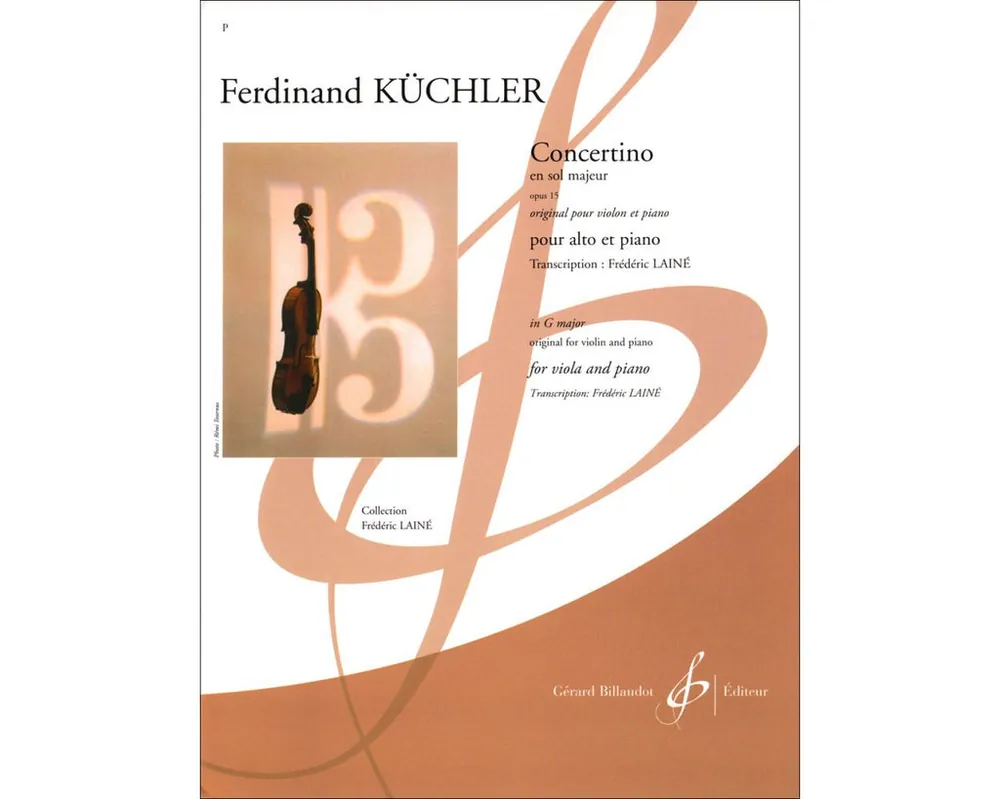 Shop Now Kuchler Concertino in G Major for Viola