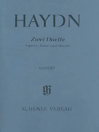 Haydn 2 Duets for Soprano, Tenor and Piano Hob.XXVa:2 and 1 Save Now