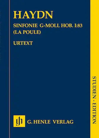 Haydn Symphony G Minor Hob. I:83 (La Poule) Orchestra Study Score Handmade