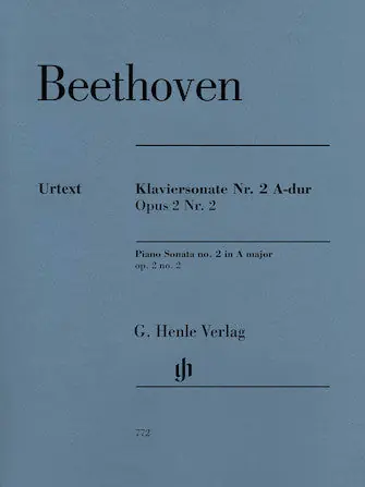 Secure Checkout Beethoven Piano Sonata in A major Opus 2 No 2