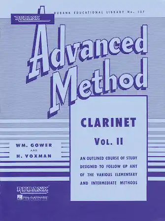 Rubank Advanced Method - Clarinet Vol. 2 Buy Today