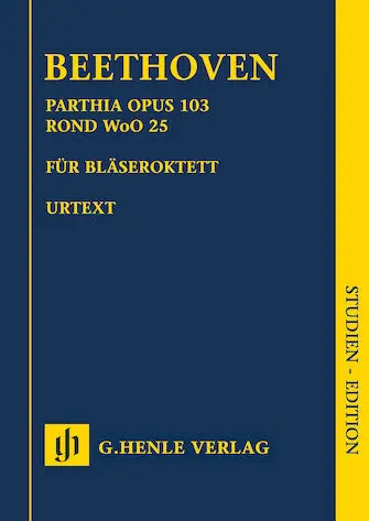Beethoven Parthia Op. 103 - Rondo WoO 24 Study Score Premium