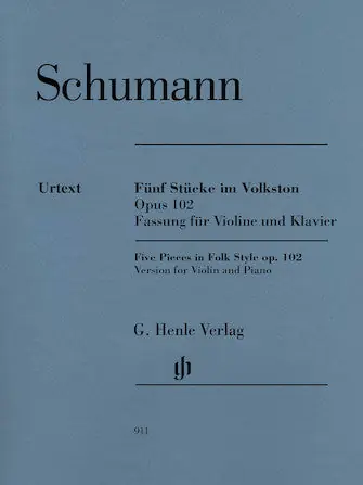 Schumann 5 Pieces in Folk Style, Op. 102 Trending