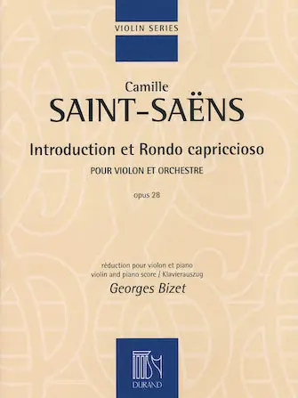Saint-Saëns Introduction et Rondo Capriccioso, Op. 28 for Violin & Piano Exclusive