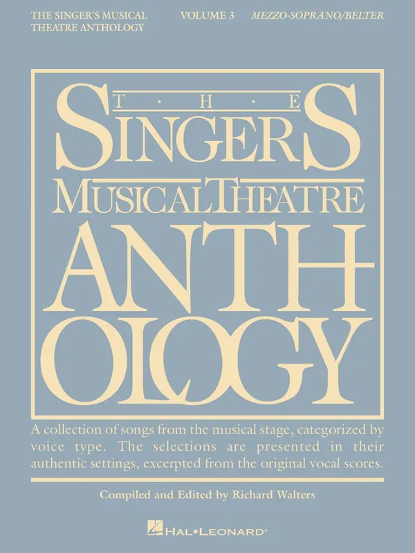 Top Rated Singer's Musical Theatre Anthology - Volume 3 Mezzo-Soprano/Alto Book Only