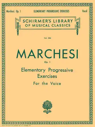 Marchesi Elementary Progressive Exercises, Op. 1 Get Yours