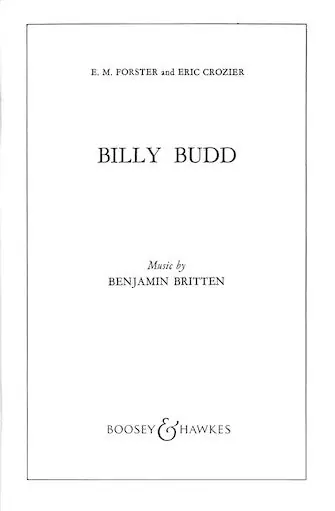 Britten Billy Budd, Op. 50 - Libretto Weekend Sale