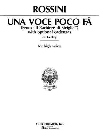 Super Sale Una voce poco fa (from Il barbiere di Siviglia)