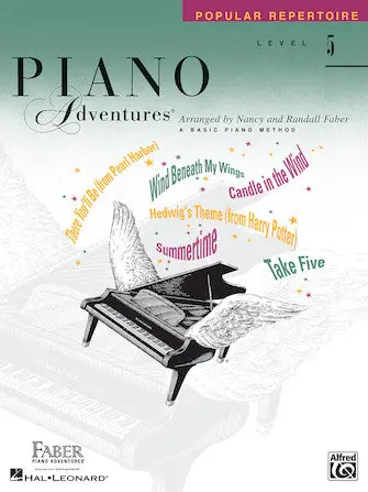 Price Drop Faber Piano Adventures Popular Repertoire Book 5
