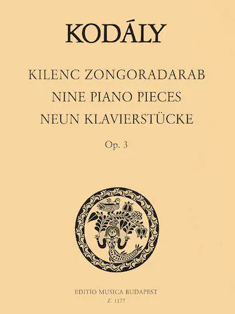 Fresh Stock Kodaly: Nine Pieces Op. 3