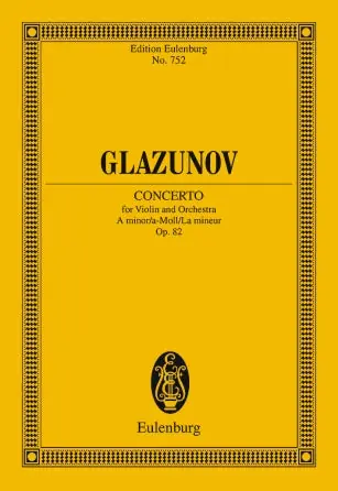 Glazunov: Violin Concerto in A minor, Op. 82 Budget