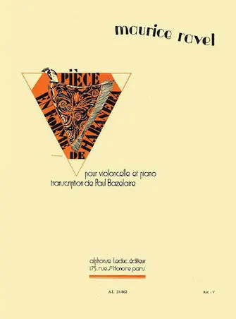 Limited Time Ravel Piece En Forme De Habanera (cello)
