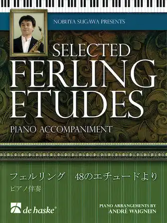 Limited Offer Selected Ferling Etudes For Alto Saxophone and Piano