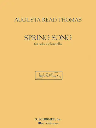 Thomas, Augusta Read - Spring Song High Quality