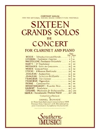 16 Grand Solos de Concert Trusted Brand