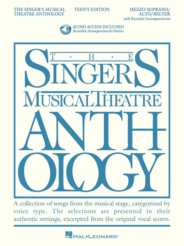 Instant Buy Singer's Musical Theatre Anthology Teen's Edition Mezzo-soprano/alto/belter