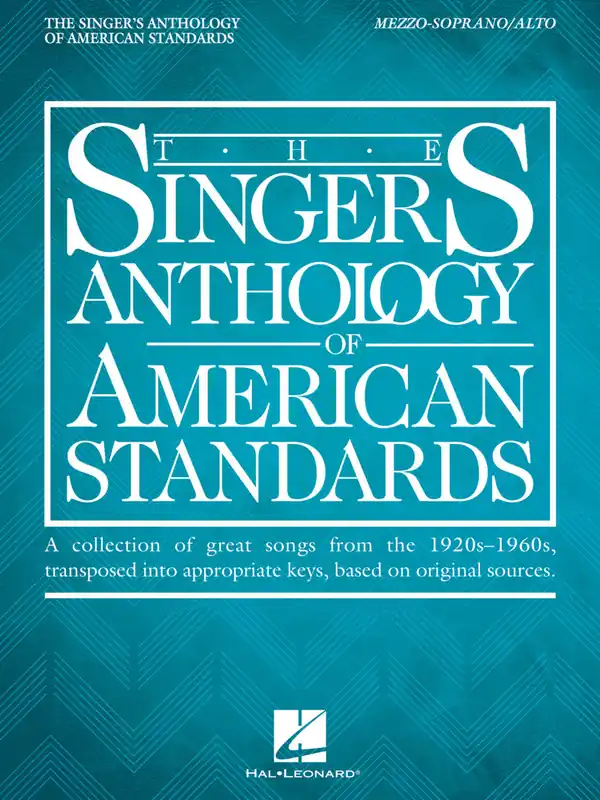 Clearance Singer's Anthology of American Standards Mezzo-Soprano/Alto Edition