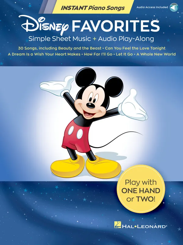Disney Favorites - Instant Piano Songs Direct From Factory
