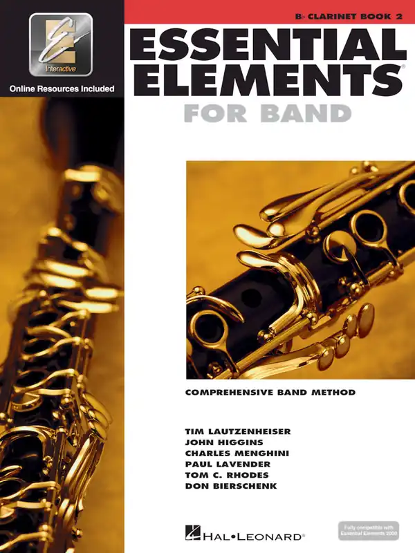 Certified Essential Elements for Band - Bb Clarinet Book 2 (w/EEi)