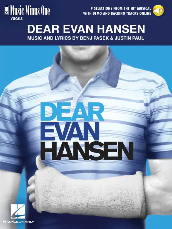 Price Cut Dear Evan Hansen Music Minus One Vocal