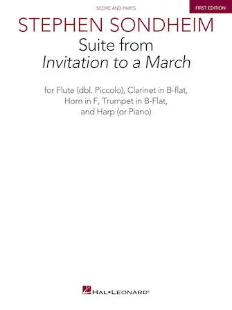 Trending Sondheim Suite From Invitation To A March Score And Parts