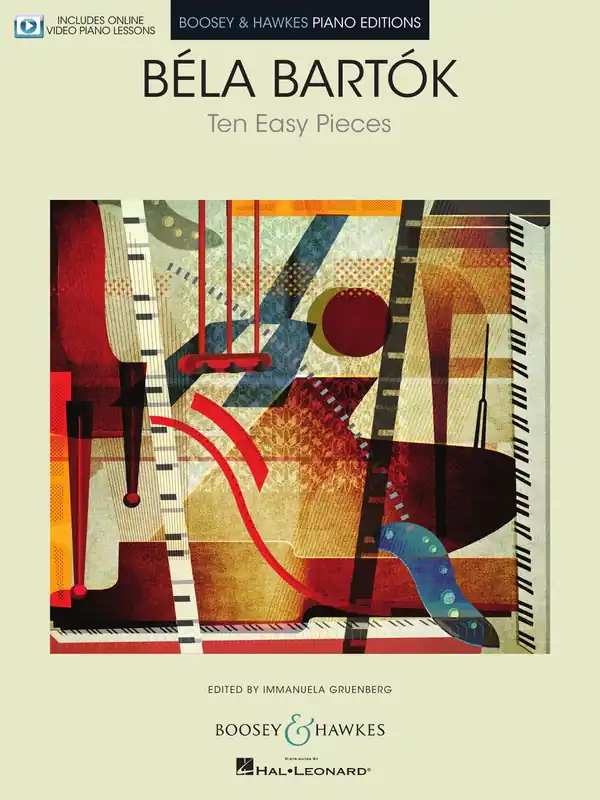 Save Now Ten Easy Pieces - Piano with Online Video Lessons