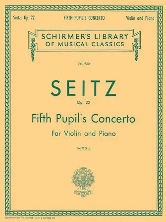Bulk Order Seitz Pupil's Concerto No. 5 in D, Op. 22